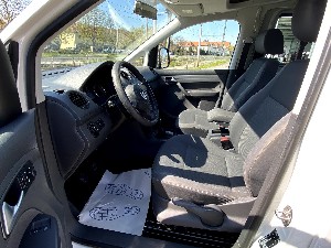 VW Caddy Heckausschnitt