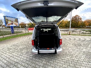 VW Caddy Maxi DSG Heckausschnitt